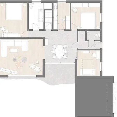 Schatzhauser - Sauna & Wellness - Grosser Eingezaeunter Garten Tatil Evi Alpirsbach